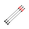 TRAKKER PRODUCTS - Indikátor Bobbin Clinga Dumpy Kit Red 3 ks