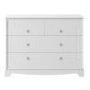 Noble veľká detská komoda biela