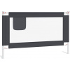 vidaXL Ochranný kryt postele pre batoľatá Tmavo šedá 120x25 cm Látka