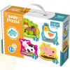 Baby puzzle Zvířata na farmě 4v1