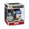 Funko POP Deluxe: Star Wars - R2-D2 and Princess Leia Hologram #766 (Hračka)