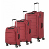 Cestovný set 3ks Travelite Skaii 92640-12 189 L červená