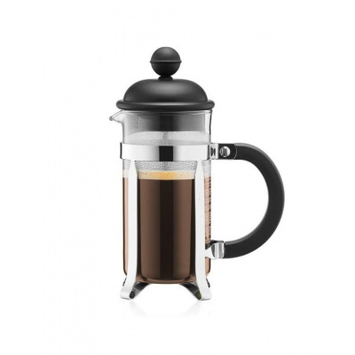 Kávovar French press CAFFETTIERA 0,35 l černý - Bodum (Kávovar stlačovací CAFFETTIERA černý 0,35 l - Bodum)