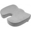 Connect IT FOR HEALTH Anatomický vankúš na stoličku, sivý