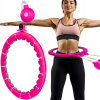 Hula hop s výstupkami Enero 34 cm ružové