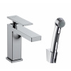 Hansgrohe Tecturis E umývadlová batéria s bidetovou spŕškou stojanková chrómová 73210000