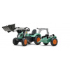 Falk Falk Šliapací traktor 1054Y Farm Lander s s nakladačom, bagrom a vlečkou FA1054Y