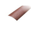 AP1 prechodová lišta samolepiaca ACARA, hliník + dyha lakovaná teak, 30 mm, 0,9 m