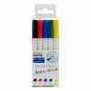 Japonské fixky MARVY Artist Brush 1100-5A Primary, 5 ks