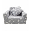 Detské kreslo - Detské sedačky rozkladacie. Plyšová pouf (Detské kreslo - Detské sedačky rozkladacie. Plyšová pouf)