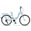 Junior bicykel - Bicykel 24 Kands Laguna VS-2 Modro-White 2022 (Bicykel 24 Kands Laguna VS-2 Modro-White 2022)