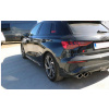 FOX Audi A3 - 8Y Sportback zadný tlmič výstup pravý/ľavý - 2x115x85 typ 32 pravý/ľavý vhodný pre nárazník S3