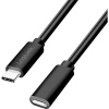 LogiLink Kábel USB-C USB 2.0 USB-C ® zástrčka, USB-C ® zásuvka 3.00 m čierna CU0212; CU0212