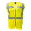 PAYPER EXTRA MESH S00245-P058 / Vesta s vysokou viditeľnosťou - fluorescent yellow XL