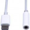 PremiumCord prevodník USB-C na audio konektor jack 3,5mm female 10cm ku31zvuk01