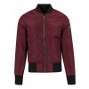Bombera URBAN CLASSICS - 2 TONE BOMBER JACKED Burgundy \ Black M