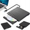 Čierny USB 3.0 Externá optická jednotka /