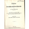 System des osterreichischen allgemeinen Privatrechts I II 1923 a 1924 - Armin Ghrenzweig