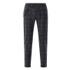 Pánske džerzejové kárované nohavice CLUB OF GENTS slim fit Veľkosť: 52