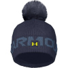 Under Armour Čiapky UA Halftime Fleece Pom-GRY