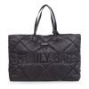 Childhome Cestovná taška Family Bag Puffered Black