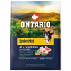 Krmivo Ontario Senior Mini Fish & Brown Rice 2,25kg