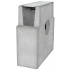 Zberná betónová vpust BIELBET A15 s pozinkovanou mrežou 333 x 130 x 380 mm 120 mm