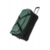 Travelite Basics Wheeled Duffle 70 cm exp. 98/119 l Black / Green