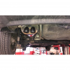 Fox Sportauspuff koncový tlumič výfuku s koncovkou 2x55 Typ 26 pro Škoda Rapid Spaceback s motorem 1.2, 1.4, 1.6 TDI, určeno pro Spaceback SLEVA 2%