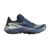 Salomon Genesis Ladies Trail Running Shoes Carbon/Blue 4 (36.7)