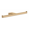Hansgrohe AddStoris Držiak toaletného papiera dvojitý, kefovaný bronz 41748140-HG