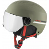 ALPINA ZUPO VISOR Q-LITE lyžiarska prilba, olivová matná Zvoľte Variant: Veľkosť S (48-52 cm)