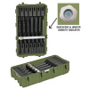 Odolný vodotesný kufor na 12 pušiek 10840 Explorer Cases® / s penou – Zelená