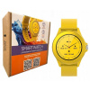 Žlté inteligentné hodinky Forever Colorum CW-300