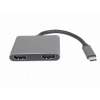 Adaptér PremiumCord MST 4K USB-C na 2X HDMI