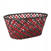 Darčekový kôš prútený červený