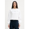 Tommy Hilfiger mikina dámska z bavlnou WW0WW47831 biela M