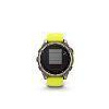 fenix 8 - 47mm, Sapphire Solar, Titanium, Yellow/Graphite band