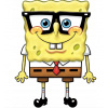 CUKROVÁ TLAČ jedlý obrázok na tortu Cukrová hmota SpongeBob #7 + MENO TEXT