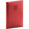 NOTIQUE Týždenný diár Panama 2026, červený, 15 x 21 cm