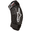 Chrániče lakťov BIONIC KICKSTART, ALPINESTARS, detské (čierna/červená 7/9)