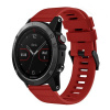 BStrap Silicone Acton remienok na Garmin Fenix 5, dark red SGA001C04