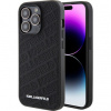 Karl Lagerfeld PU Quilted Pattern iPhone 15 Pro Max čierne