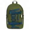 Baagl Skate Olive Zelená školní batoh