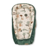 KLUPS Hniezdo pre bábätko Velvet RetroTropic fun green 80x45cm 82x44x16 zelená