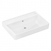 Hansgrohe Xanuia Q Umývadlo 70x48cm, s prepadom, bez otvoru na batériu, biela 60249450-HG