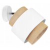 Nástenné svietidlo Light Home béžové, biele E27 60 W