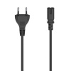 OEM Sieťový kábel 230V, Flexo, 2.5A,1,5m, čierny LY-807
