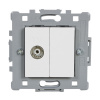 SPLENDOR EL0621 TV SOCKET RG11 WHITE