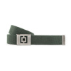 Horsefeathers Idol Plain Belt, One Size, Zelená, ZĽAVA